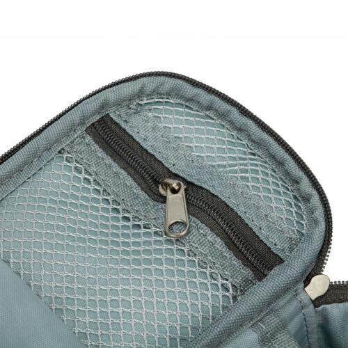 Large Capacity Pencil Case Canvas Mesh Pen Bag Pouch Box Stationery Pouch Pocket