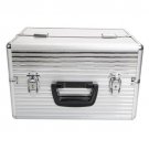 14" Makeup Train Travel Case Jewelry Box Pro Cosmetic Organizer Storage Lockable