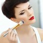 Makeup Premium Cosmetic Brush Set 24 pcs Travel Makeup bag Included Champagne
