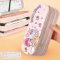 Large Capacity Pen Pencil Case Bag Makeup Organizer School Stationery Bags Box