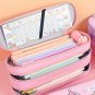 Large Capacity Pen Pencil Case Bag Makeup Organizer School Stationery Bags Box