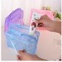 1-5Pcs Clear Makeup Bag Set Travel Cosmetic Transparent PVC Toiletry Bags Pouch