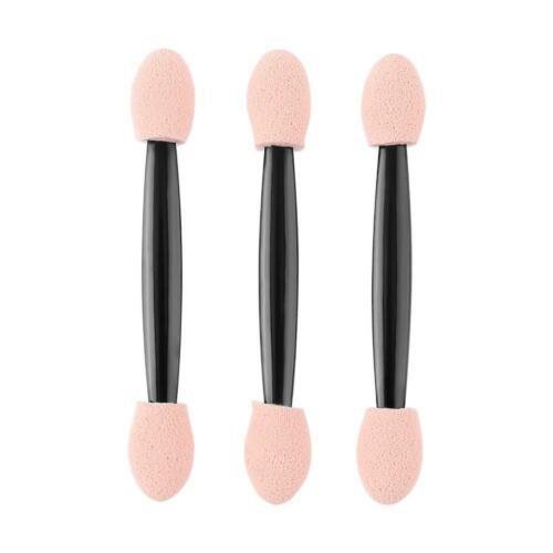 100Pc Dual Sided Eye shadow Makeup Sponge Stick Applicator Brush Tool Disposable