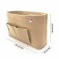Felt Bag Organizer Insert Purse Organizer Cosmetic Bag In Bag For Neverfull Bag