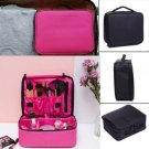 A Large Makeup Bag Cosmetic Case Storage Handle Travel Organizer Bags Artist Kit