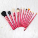 12Pcs Pro Cosmetic Makeup Brush Set Powder Foundation Blending Brush Kit USA
