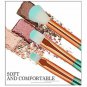 10 Pcs Mermaid Makeup Brush Set Professional Eye Makeup Brush