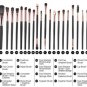 Handmade Makeup Brushes - 20PK
