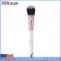 Foundation Brush Flat Concealer Blender Makeup Brush Cosmetic Tool (White)