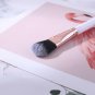 Foundation Brush Flat Concealer Blender Makeup Brush Cosmetic Tool (White)