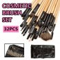 32PCS Makeup Brushes Kit Set Powder Foundation Eyeshadow Eyeliner Lip Brush Tool