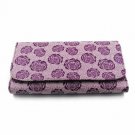 22PCS Makeup Brush Powder Eyebrow Face Lip Brush& Print Bag Purple Beginner Use