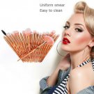 20pcs Diamond Transparent Makeup Brushes Set Eyeshadow Foundation Lip Brush S1