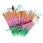 20pcs Diamond Transparent Makeup Brushes Set Eyeshadow Foundation Lip Brush S1