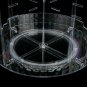 Clear Acrylic 360 Degree Rotating Makeup Organizer Cosmetic Storage Display Rack
