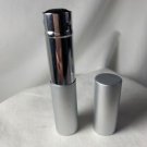 MAKE-UP BRUSH RETRACTABLE PURSE TRAVEL SILVER