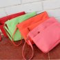 Candy Color Cosmetic Case Makeup Bag Purse Organizer Pouch with Hand Strap Cute