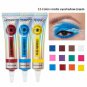 6Colors Eyeshadow Cream Set Matte Colorful Long Lasting Eye Makeup Waterproof