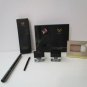 Huamianli Makeup Eye Shadow Eyebrow Powder Eyeliner Mascaras Kit Set Gift