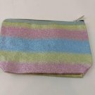 Rainbow Glitter Pencil Stationery Pouch Bag Travel Makeup Bag Cosmetic Pouch New