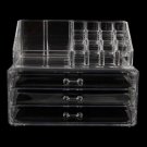 Plastic Makeup Organizer Cosmetic Jewelry Storage Organizer Trasparent Rack BR