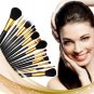 15pcs Makeup Brushes Set Powder Foundation Eye shadow Eyeliner Lip Brush FL