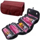 Women Roll-Up Large cosmetic makeup travel toiletry bag portable handbag pouch
