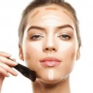 Contour Brush 6 1/2" L Vegan Nylon bristles FOR: Contouring and defining face