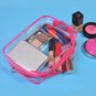 3 pcs Clear Transparent Bag Toiletry Waterproof Cosmetic organizer Beach Travel