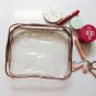 3 pcs Clear Transparent Bag Toiletry Waterproof Cosmetic organizer Beach Travel