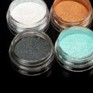 Loose Eyeshadow 30pcs colorful Pigment Powder Satin Glitter Eye Makeup Set tool