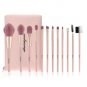 Makeup Brushes Sets Cosmetic Face Eyebrows Powder Foundation Woman Pink HI