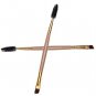 3pcs Double Head Eyebrow Brush Comb Eyeshadow Powder Eyeliner Makeup Brush BEST