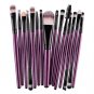 15pcs Eye Shadow Makeup Brush Set Eyes Make Up Eyebrow Cosmetic Brushes
