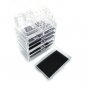 Cosmetics Storage Rack With 2 Small & 5 Large Drawers Transparent Make Up SK