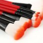 22Pcs Red Makeup Brushes Powder Foundation Eyebrow Blush Tool For Lady Girl Hot