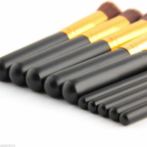 10/20PCS Face Brushes Set Liquid Foundation Powder Blush Cosmetic Brush USA RB