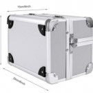 Fashion Makeup Travel Case Jewelry Box Lockable Cosmetic Organizer GCOM