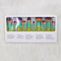 10Pcs Makeup Yellow Green Kits Brushes Cosmetics Brush Tool Use Lady Girl Need