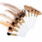 10x Makeup Brush Eyebrow Eyeliners Face Pencil Bledning Fashion Design New