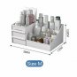 Makeup Organizer Desktop Large Capacity Cosmetic Storage Box Jewelry Drawer US