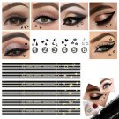 6Pcs Eyeliner Stamp Waterproof Long Lasting Liquid Eye Pen Makeup Tool Kit