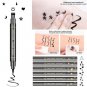 6Pcs Eyeliner Stamp Waterproof Long Lasting Liquid Eye Pen Makeup Tool Kit