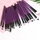 20pcs Makeup Brushes Set Powder Foundation Eyeshadow purple USA