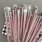 20 Pc Face & Eye Professional Brush Set PINK W/ Ipsy Bag | New READ DESC