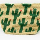 Handmade Crochet Cosmetic Bag Makeup Bag Toiletry Bag Pouch Polyester NEW