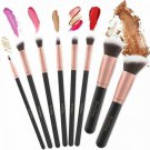 Set Profesional De Brochas Kabuki Para Ojos Cejas Sombras Belleza Natural Kit