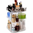 360 Degree Rotating Makeup Shelf Cosmetic Rack Holder Storage Box Case Organizer
