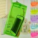 Pencil Storage Stationery Various Color Pouch Clear Zipper Bag Cosmetic US
