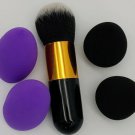 4+1 Piece Makeup Sponges with Powder Brush